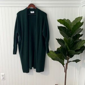 Forrest Green Long Cardigan
